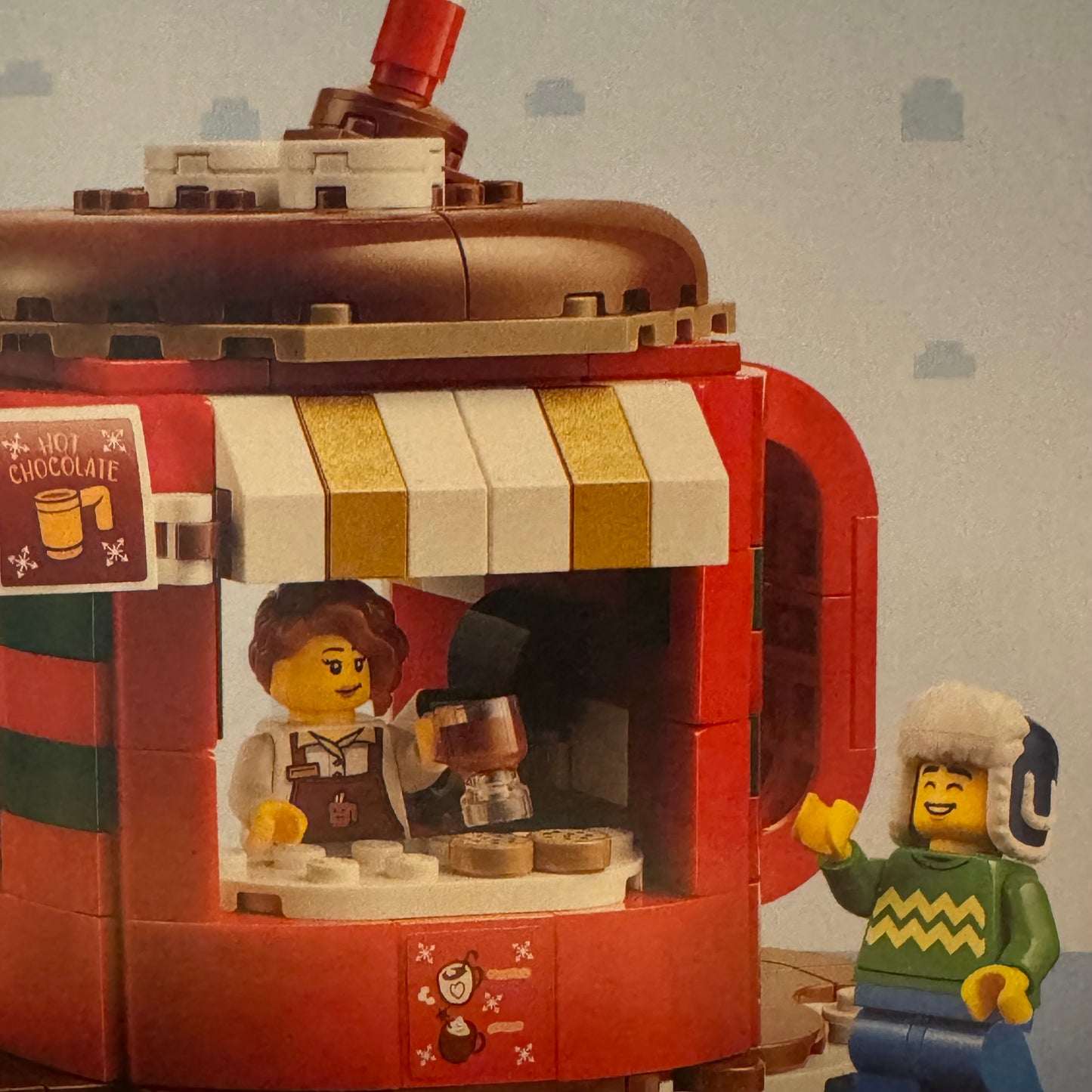 LEGO 40776 Hot Chocolate Stand GWP Holiday Winter Village Rare Set