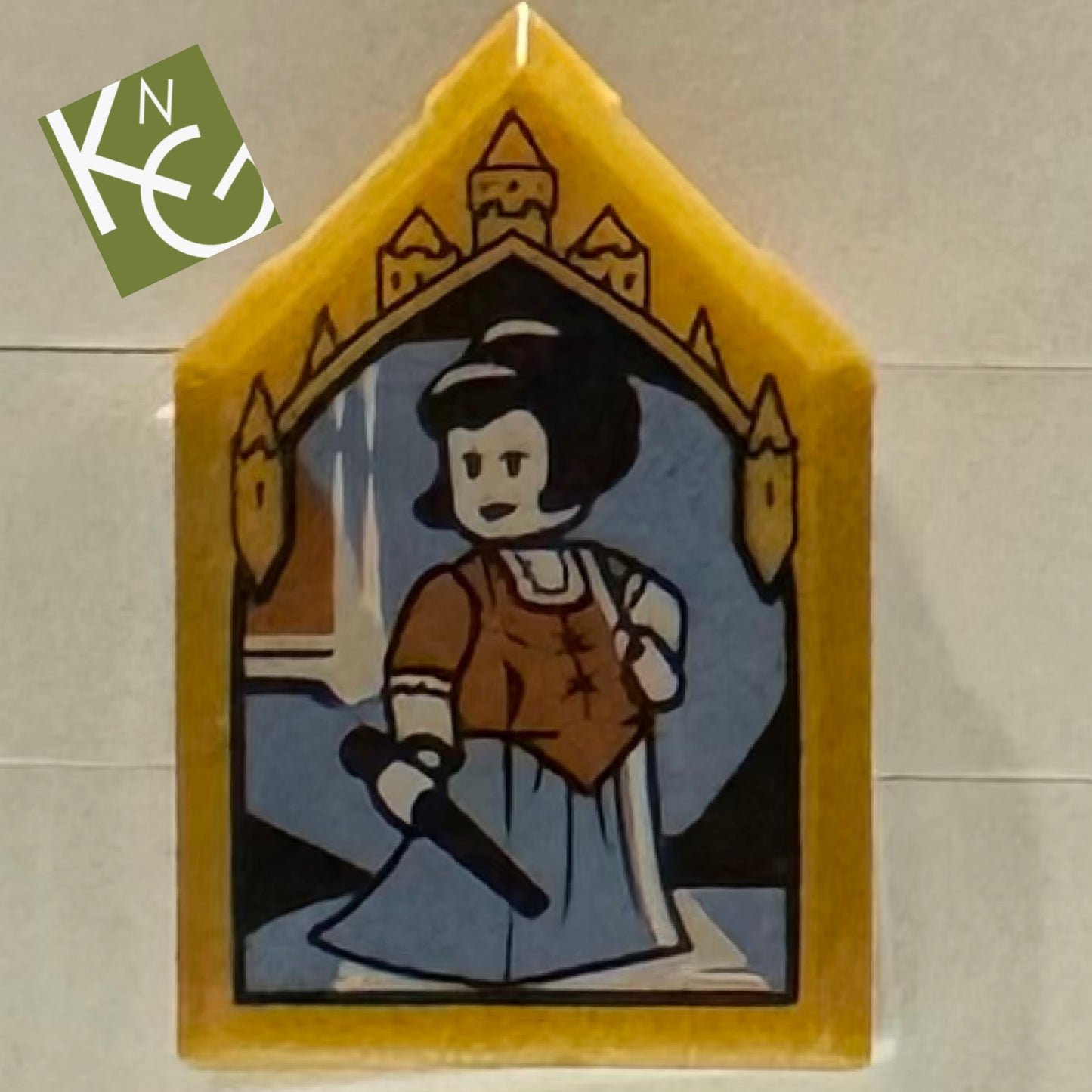 Maud Montague Collectible Portrait Pentagonal Tiles From Harry Potter Lego