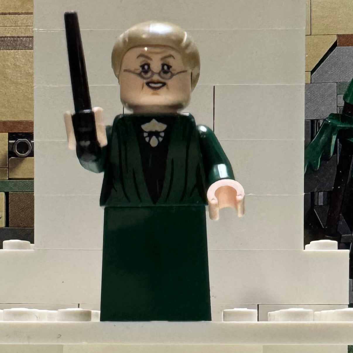 Professor McGonagall Minifigure From Lego 76447 Flying Lessons