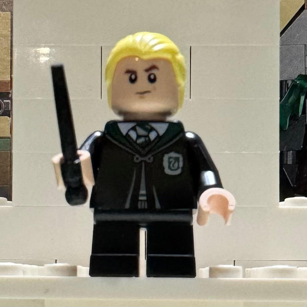 Draco Malfoy Minifigure From Lego 76447 Flying Lessons Set