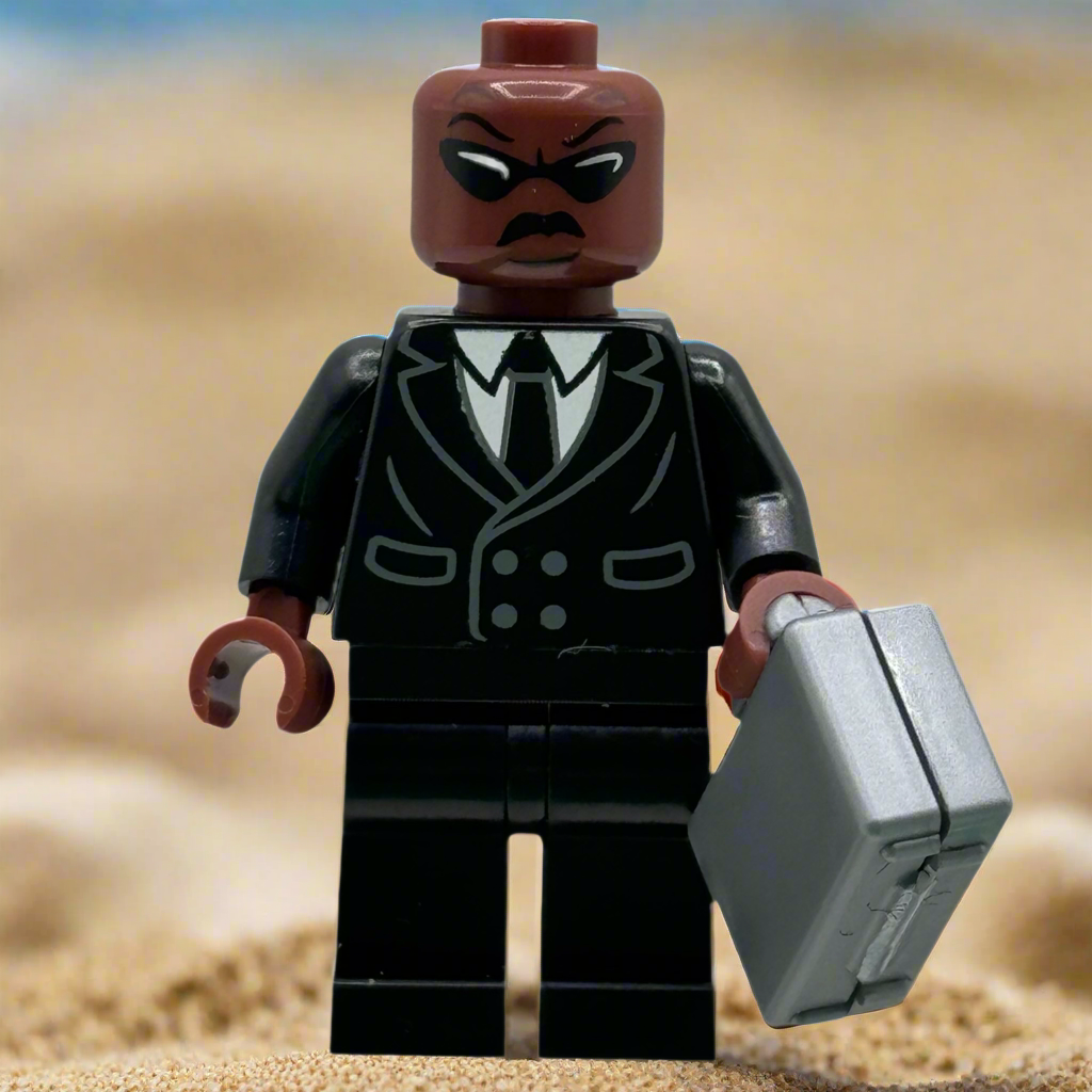 Mr Bubbles Minifigure From Lego 43268 Disney’s Lilo & Stitch Beach House