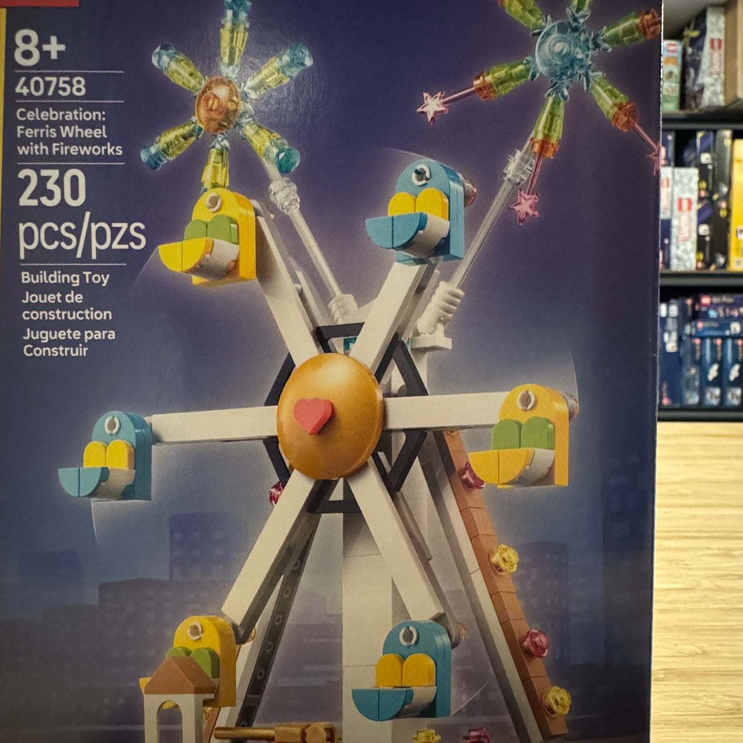 LEGO 40758 Celebration Ferris Wheel Fireworks GWP Rare Gift Set