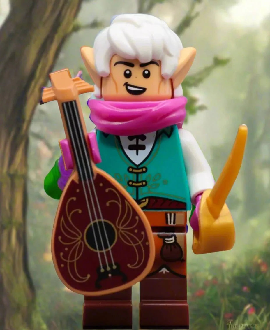 Halfling Bard LEGO 71047 Dungeons & Dragons Minifigure