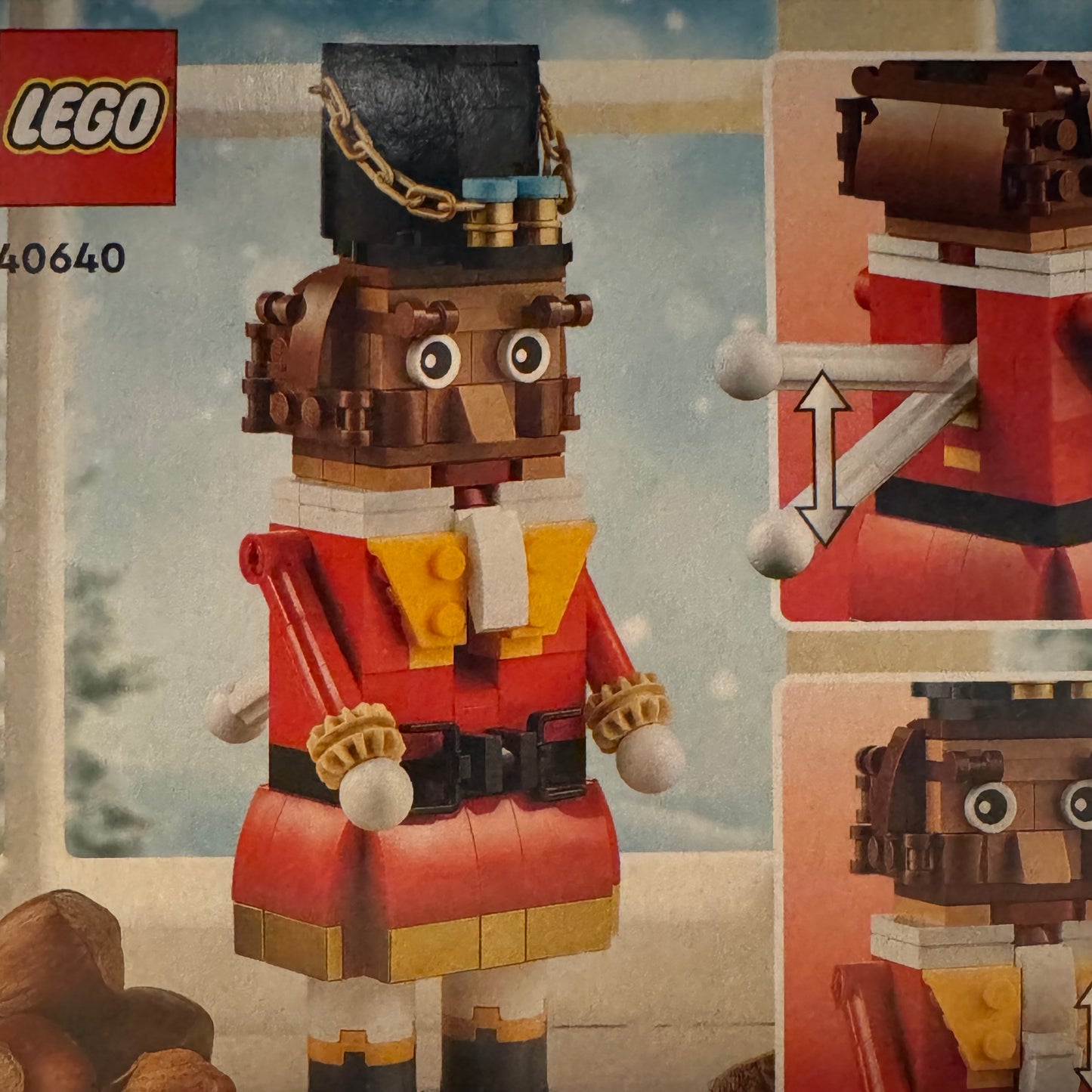 LEGO 40640 Nutcracker Retired Christmas Seasonal Display Set 2023