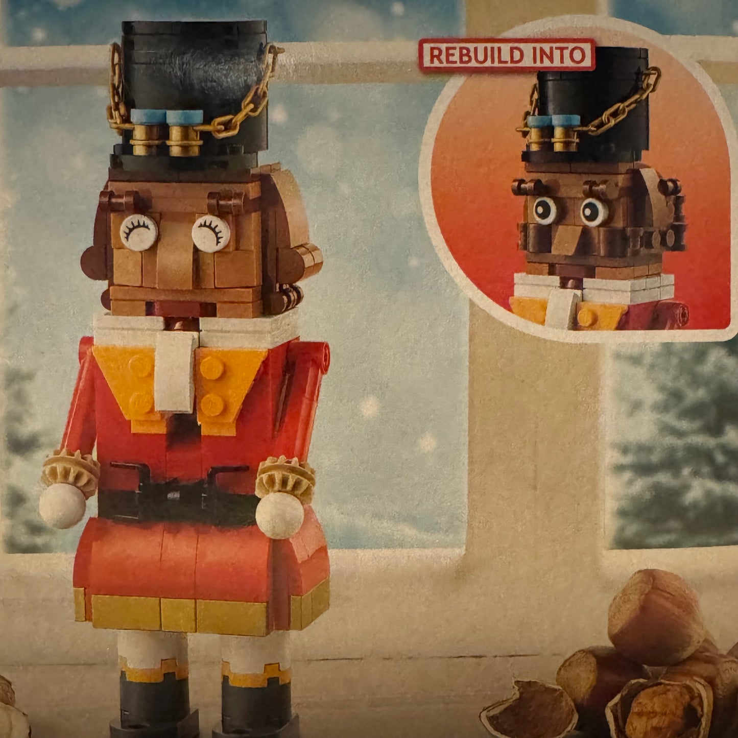 LEGO 40640 Nutcracker Retired Christmas Seasonal Display Set 2023