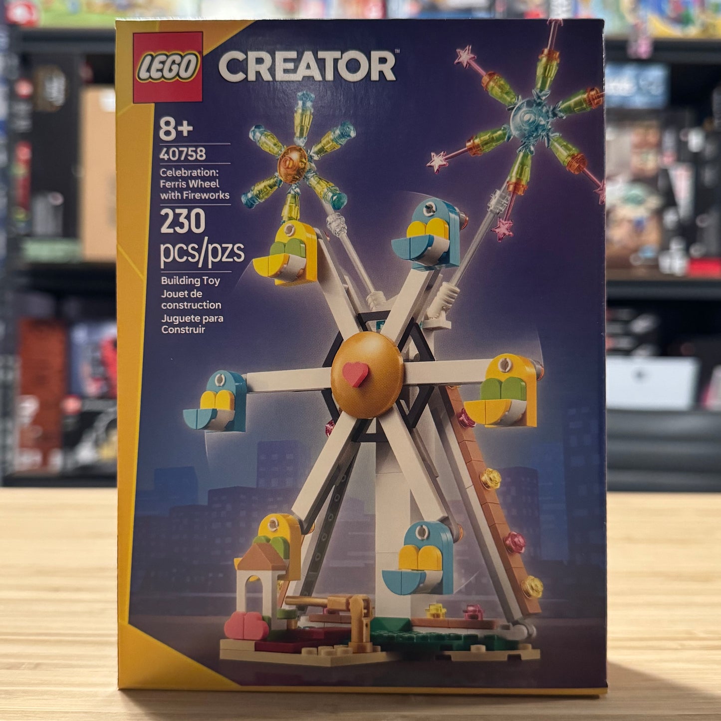 LEGO 40758 Celebration Ferris Wheel Fireworks GWP Rare Gift Set