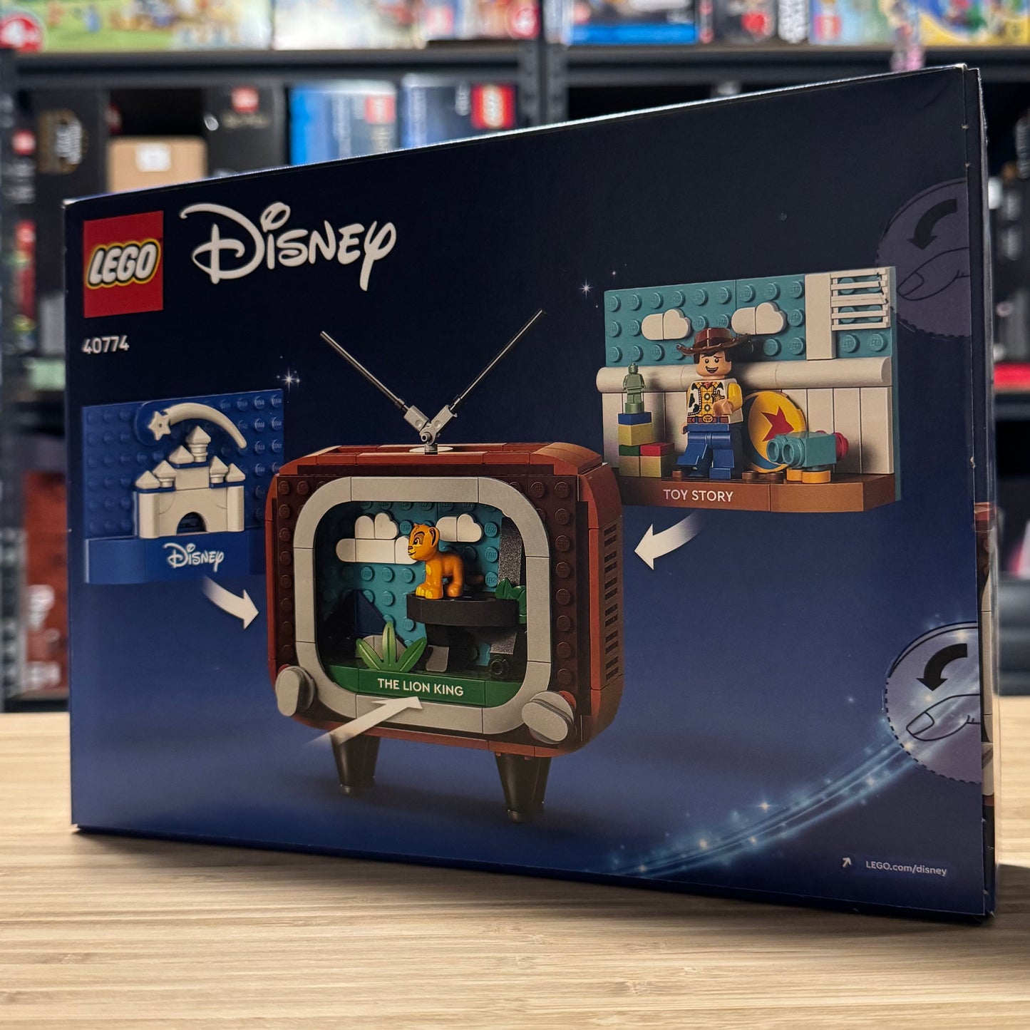 LEGO 40774 Disney Classic Animation Scenes GWP Rare Toy Story Set