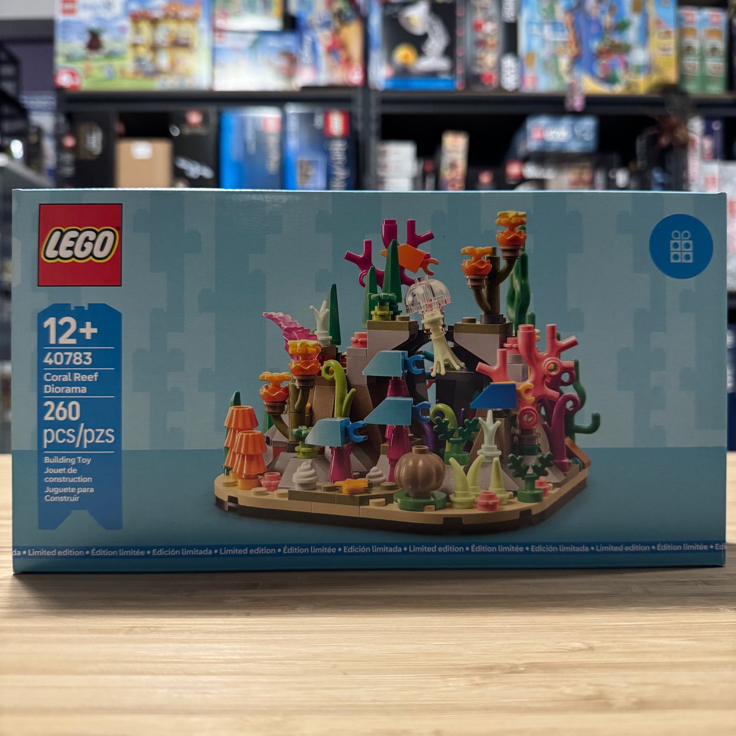 LEGO 40783 Coral Reef Diorama GWP Rare Nature Display Set