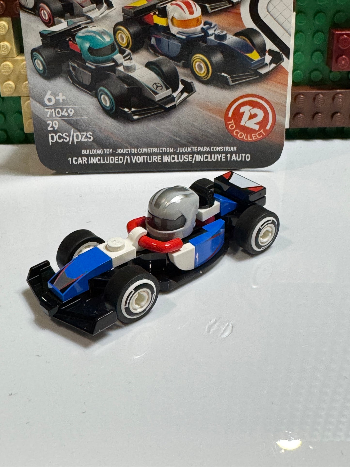 LEGO Formula F1 Collectible Race Car 71049 - Complete Set