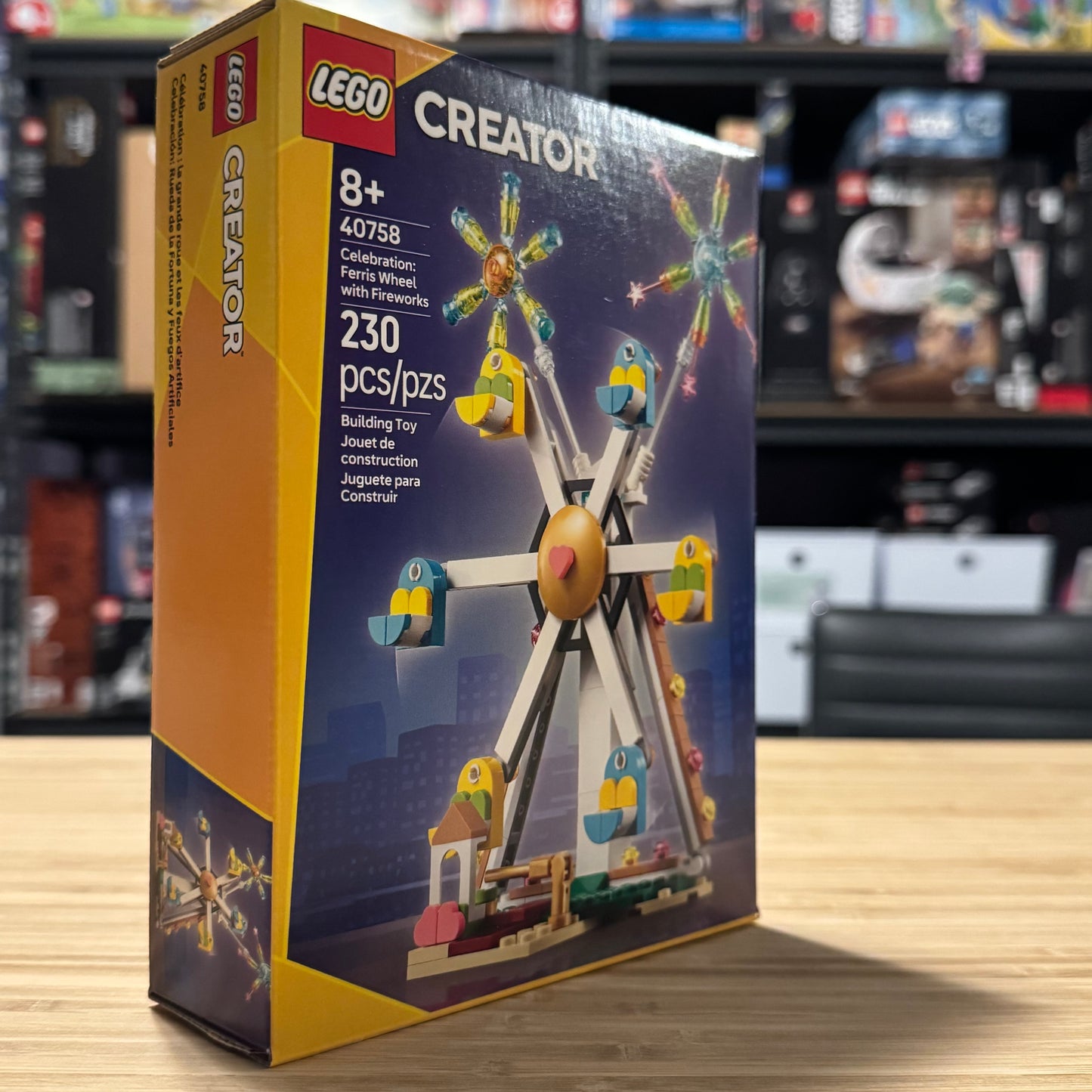 LEGO 40758 Celebration Ferris Wheel Fireworks GWP Rare Gift Set