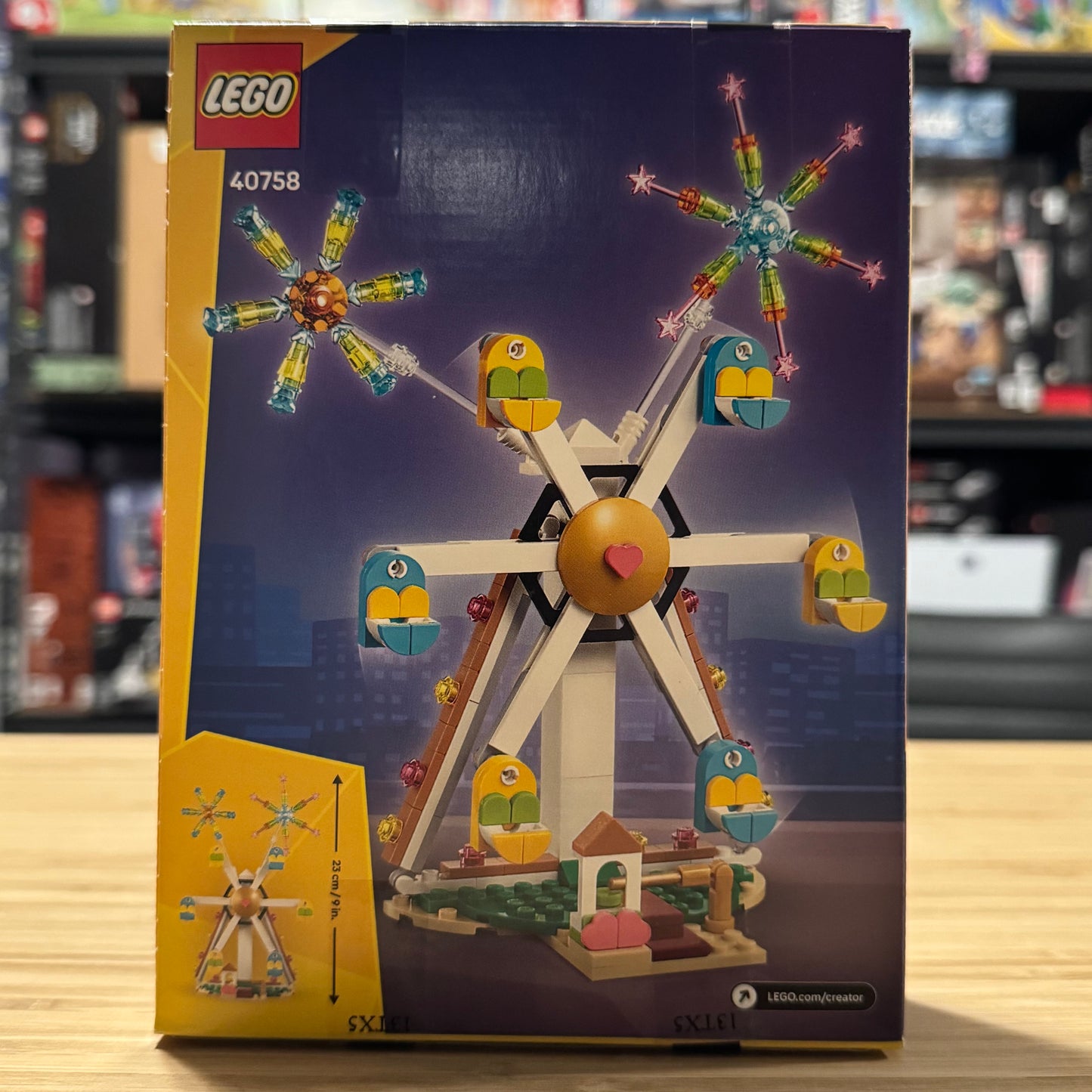 LEGO 40758 Celebration Ferris Wheel Fireworks GWP Rare Gift Set
