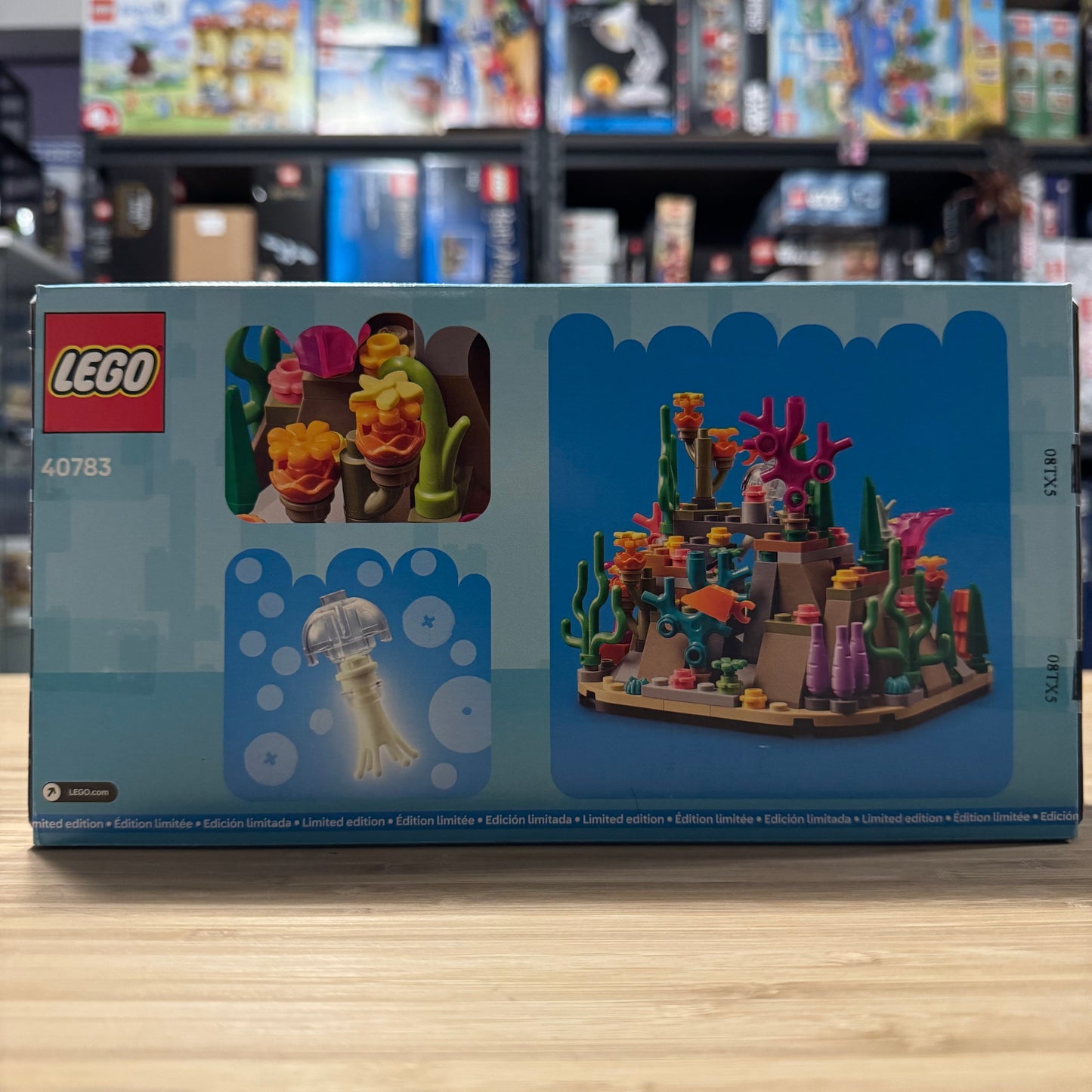 LEGO 40783 Coral Reef Diorama GWP Rare Nature Display Set