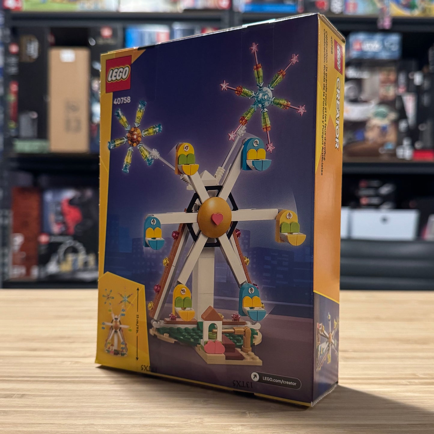 LEGO 40758 Celebration Ferris Wheel Fireworks GWP Rare Gift Set