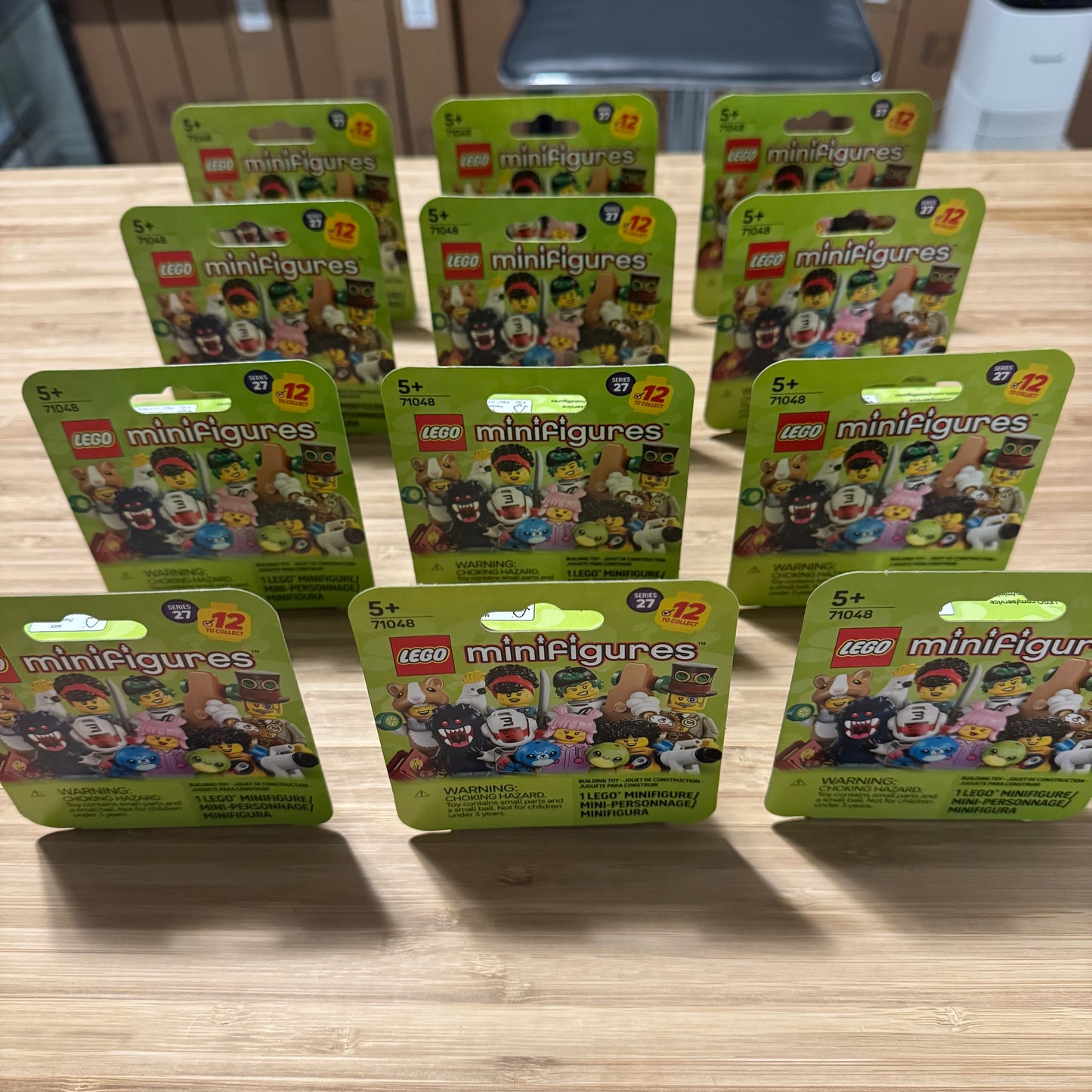 LEGO 71048 Series 27 COMPLETE SET 12 Minifigures Verified No Duplicates