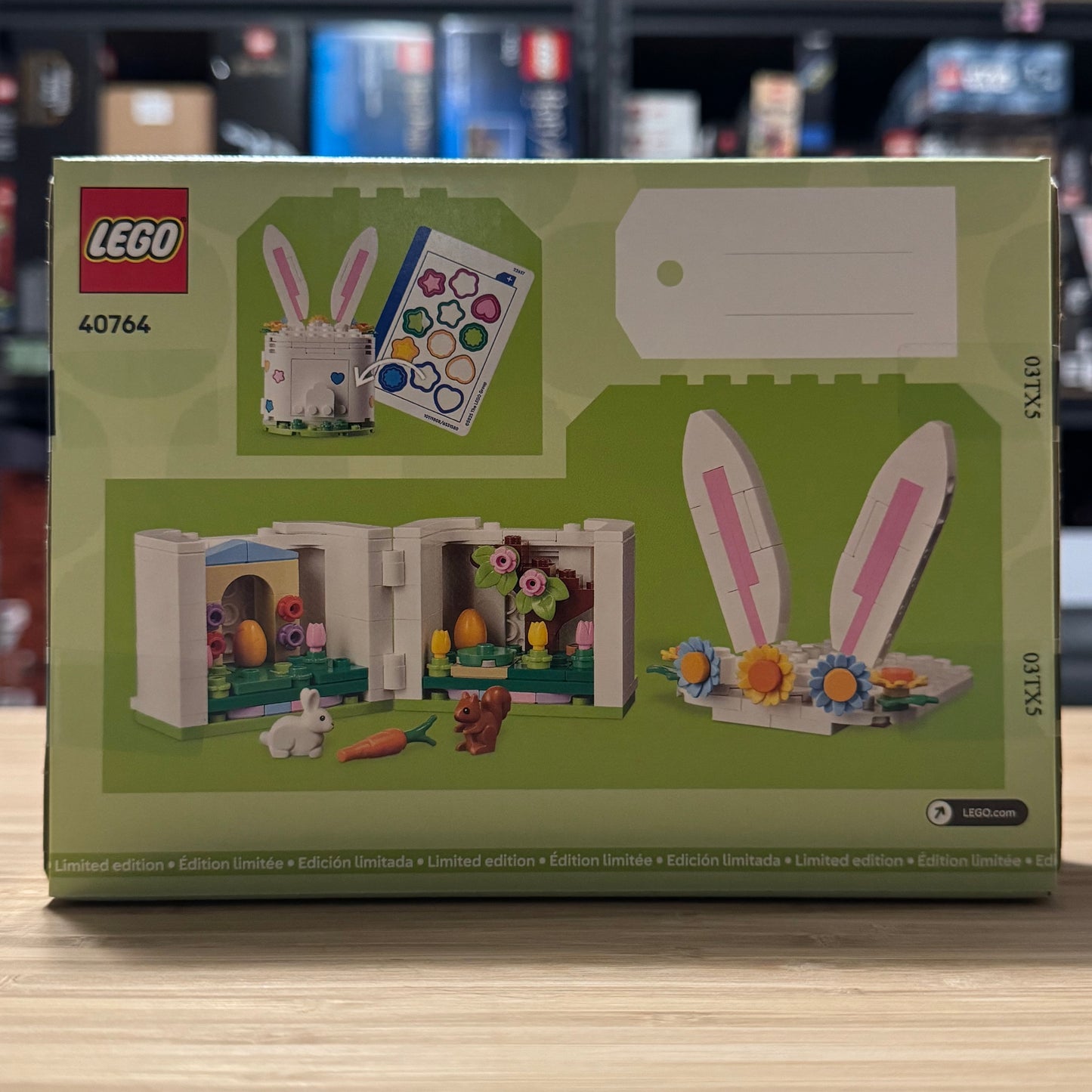 LEGO 40764 Easter Bunny Surprise GWP Rare Spring Seasonal Set