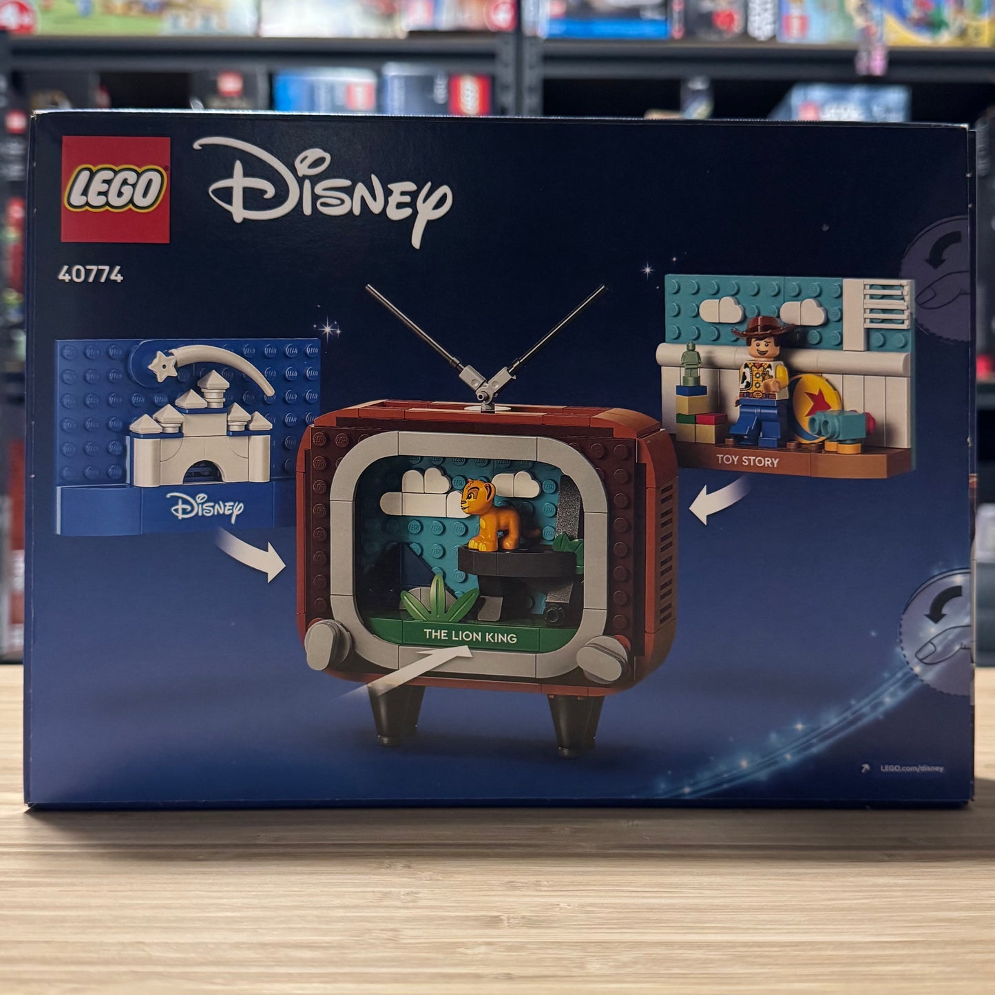 LEGO 40774 Disney Classic Animation Scenes GWP Rare Toy Story Set