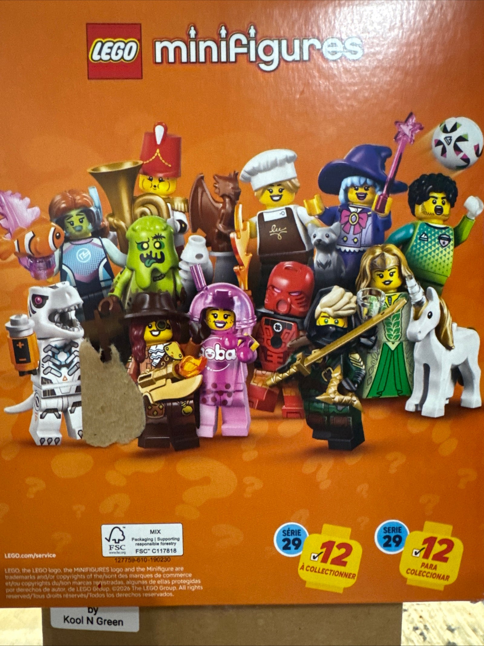LEGO 71052 Series 29 Detail Art Complete Set – individually repackaged