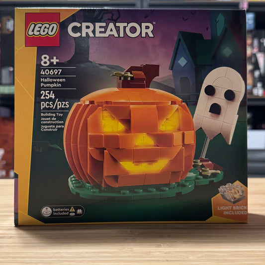 LEGO 40697 Light Up Pumpkin GWP Halloween Seasonal Rare Set