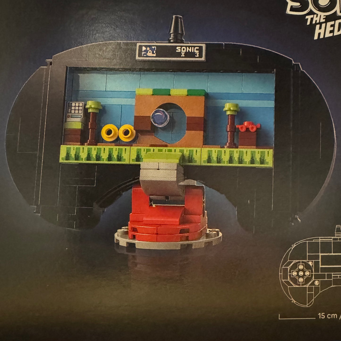 LEGO 40769 SEGA Genesis Controller Sonic GWP Retro Gaming Rare ⚠️ Damaged Box