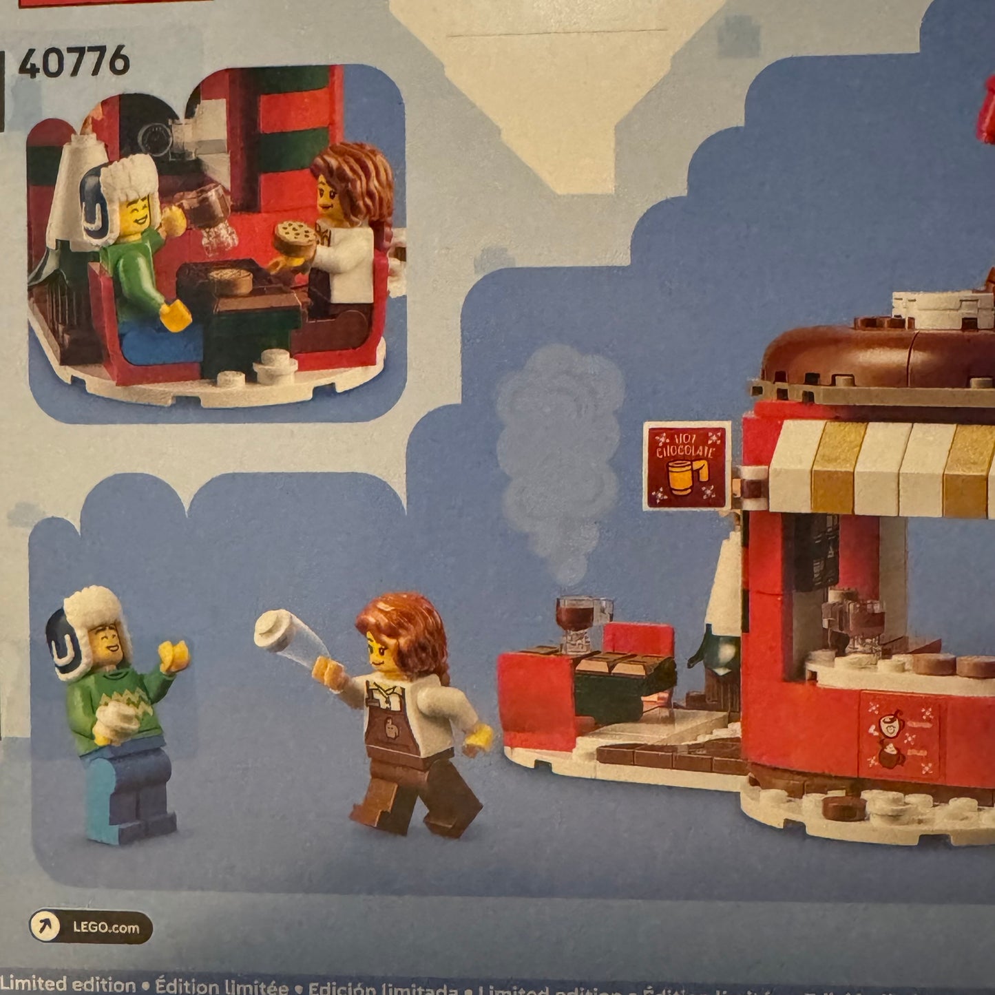 LEGO 40776 Hot Chocolate Stand GWP Holiday Winter Village Rare Set