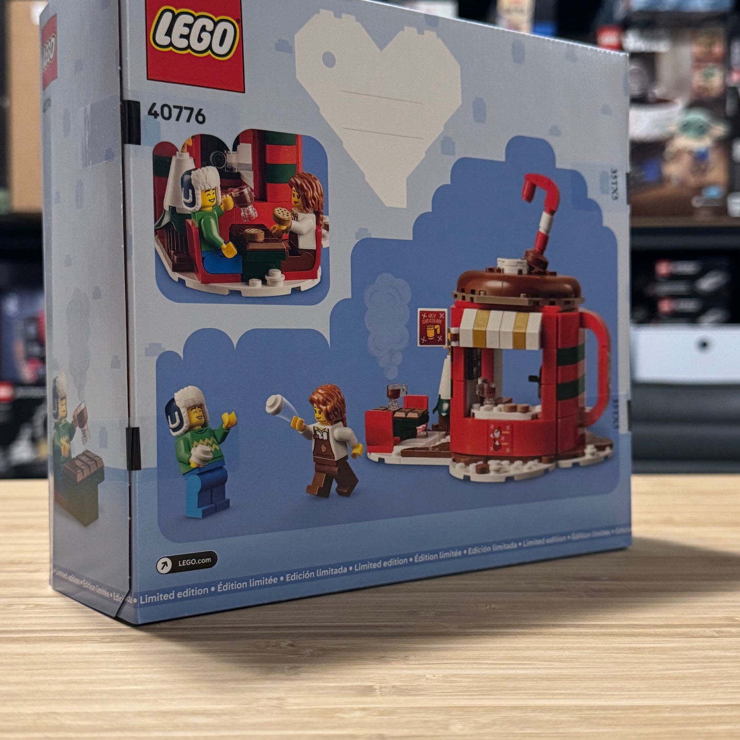 LEGO 40776 Hot Chocolate Stand GWP Holiday Winter Village Rare Set