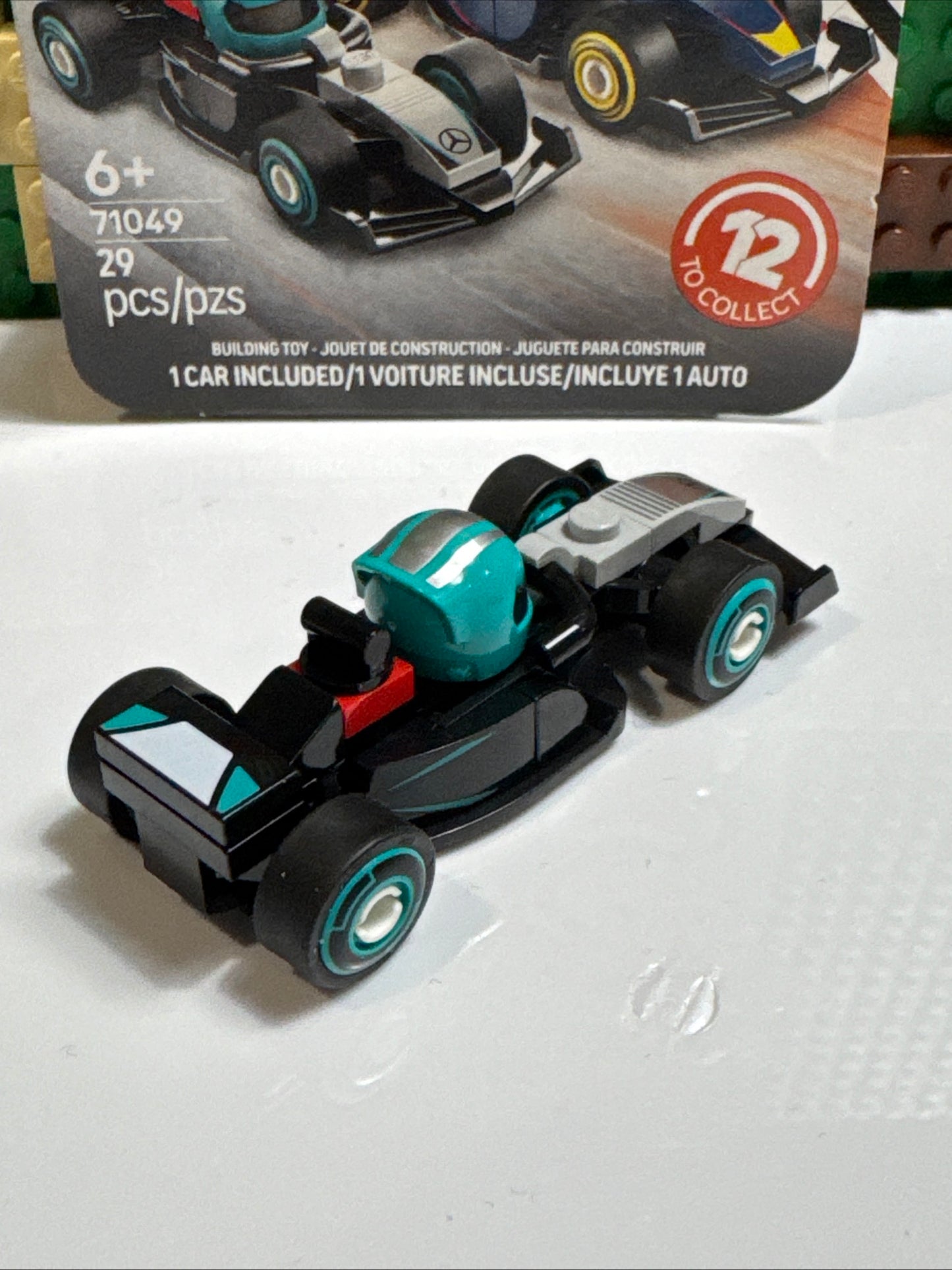 Mercedes LEGO Formula F1 Collectible Race Car 71049