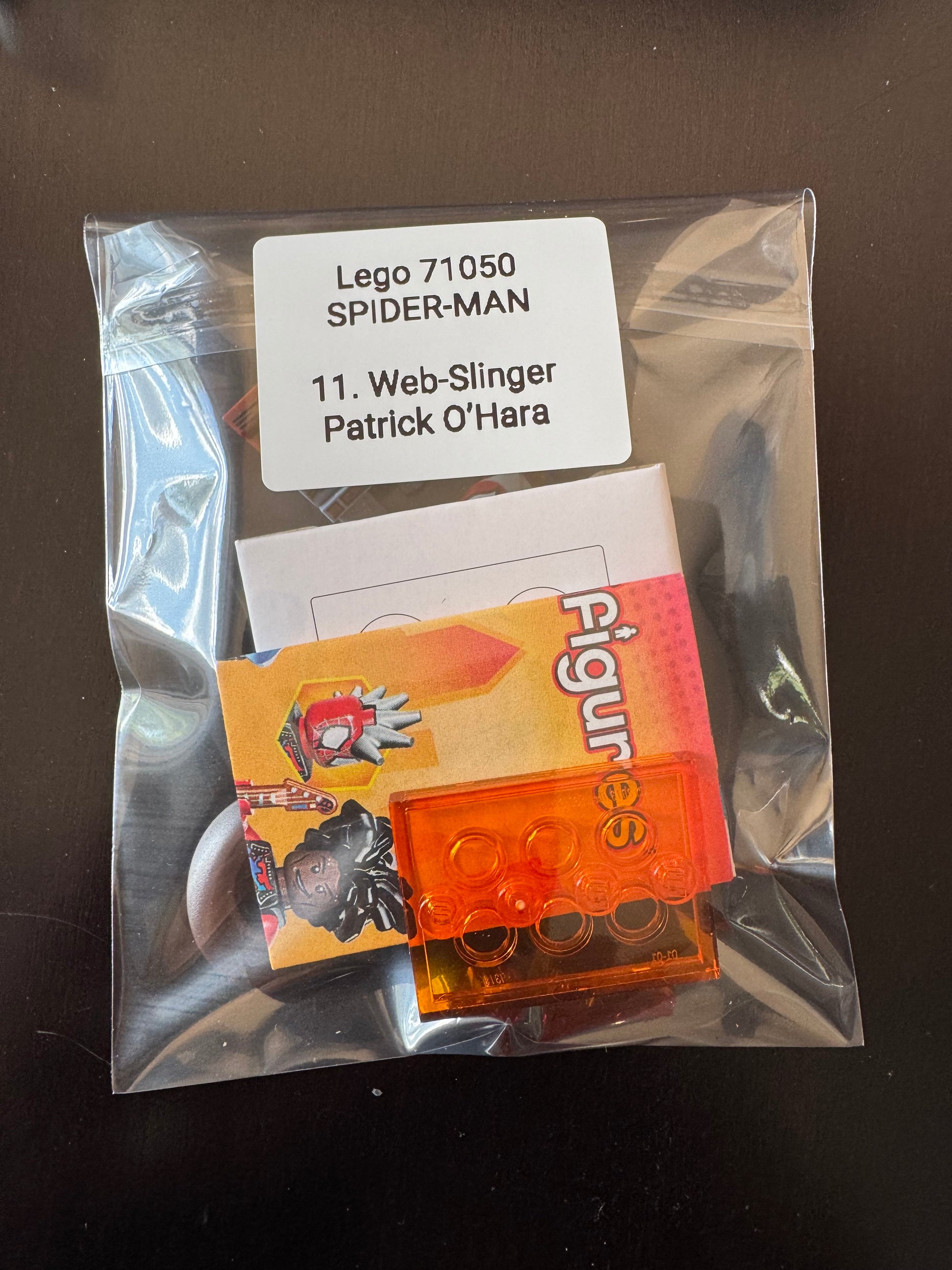 LEGO 71050 Web-Slinger Patrick O'Hara minifigure