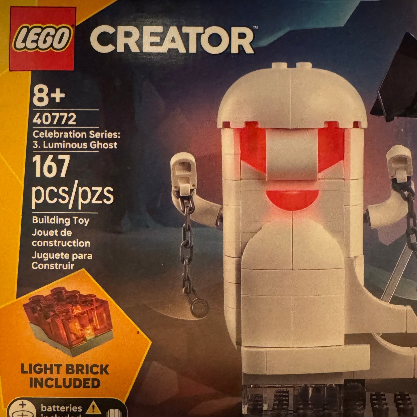 LEGO 40772 Luminous Ghost Celebration Series Exclusive GWP Halloween Set New