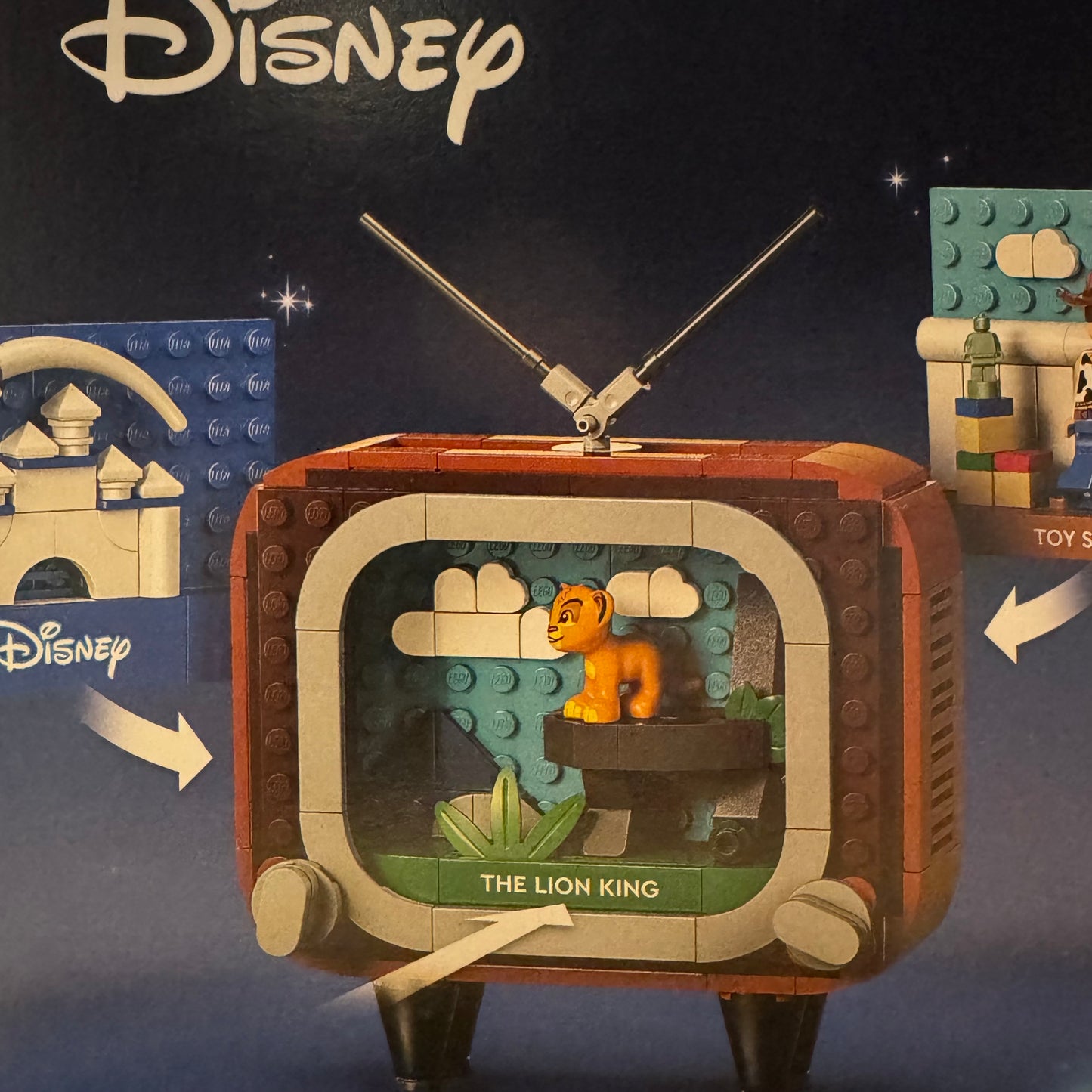 LEGO 40774 Disney Classic Animation Scenes GWP Rare Toy Story Set