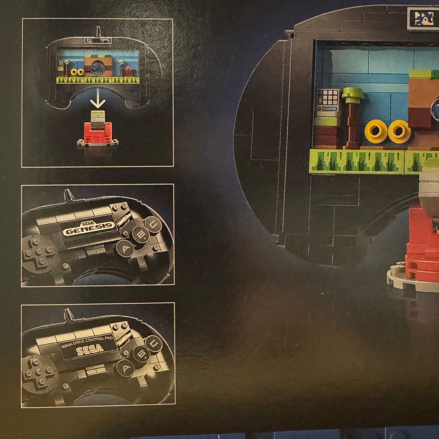 LEGO 40769 SEGA Genesis Controller Sonic GWP Retro Gaming Rare ⚠️ Damaged Box