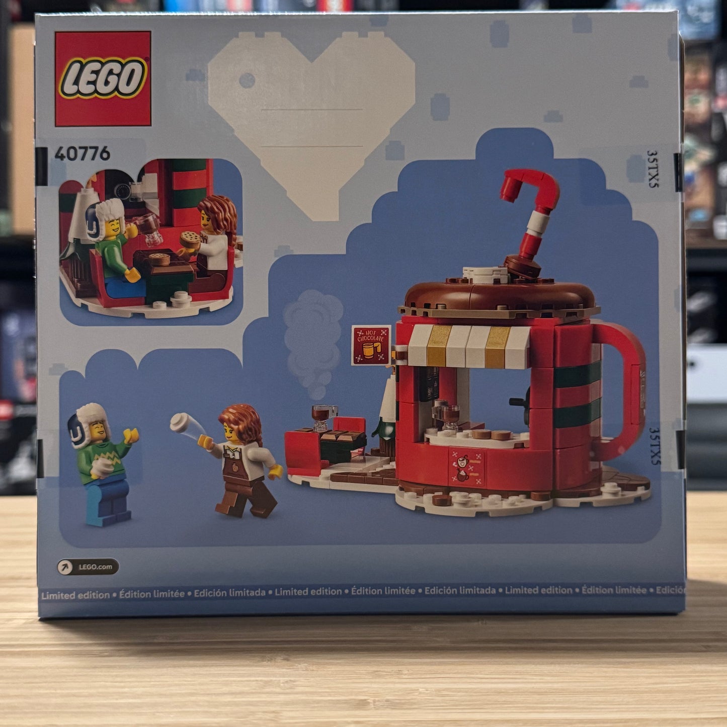 LEGO 40776 Hot Chocolate Stand GWP Holiday Winter Village Rare Set