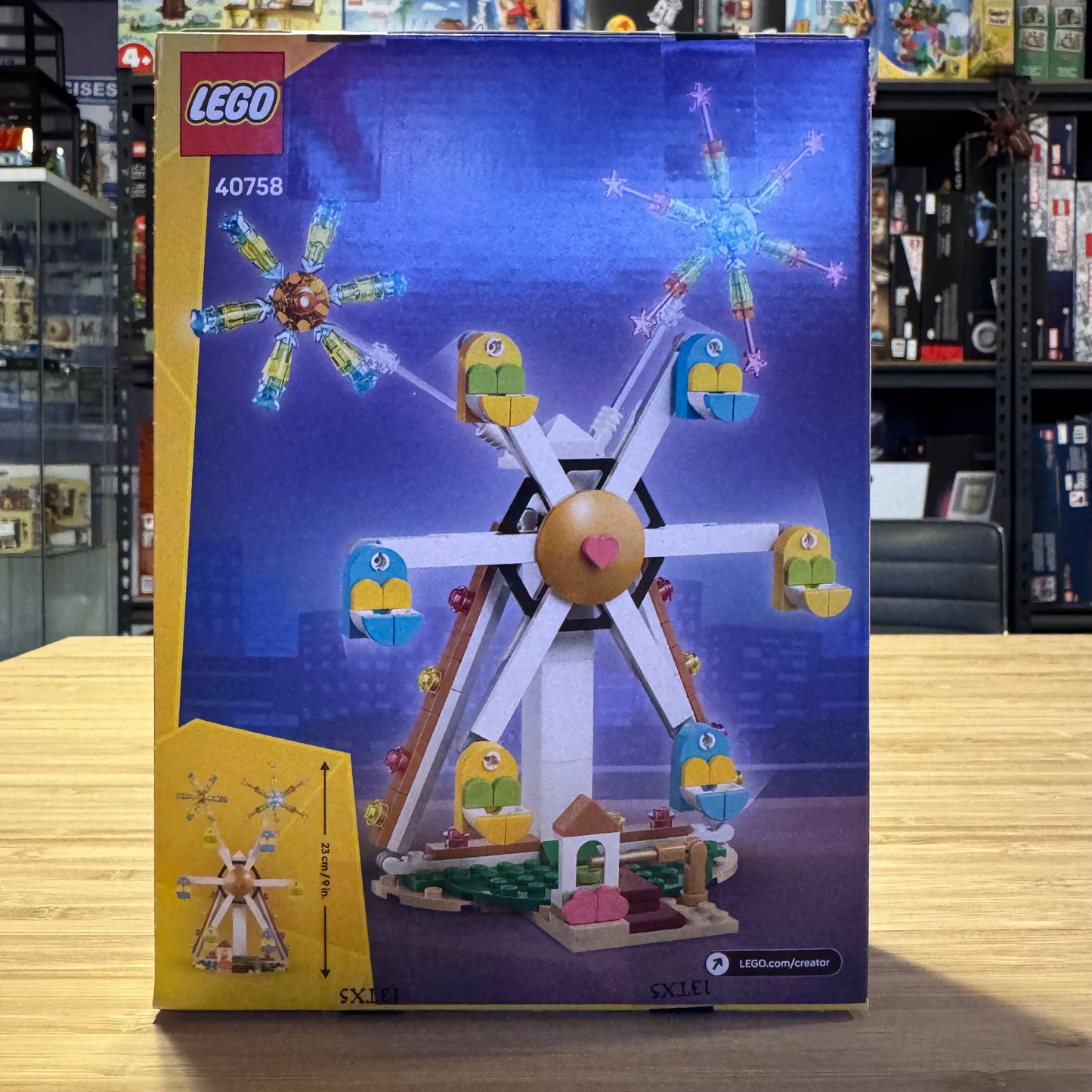 LEGO 40758 Celebration Ferris Wheel Fireworks GWP Rare Gift Set