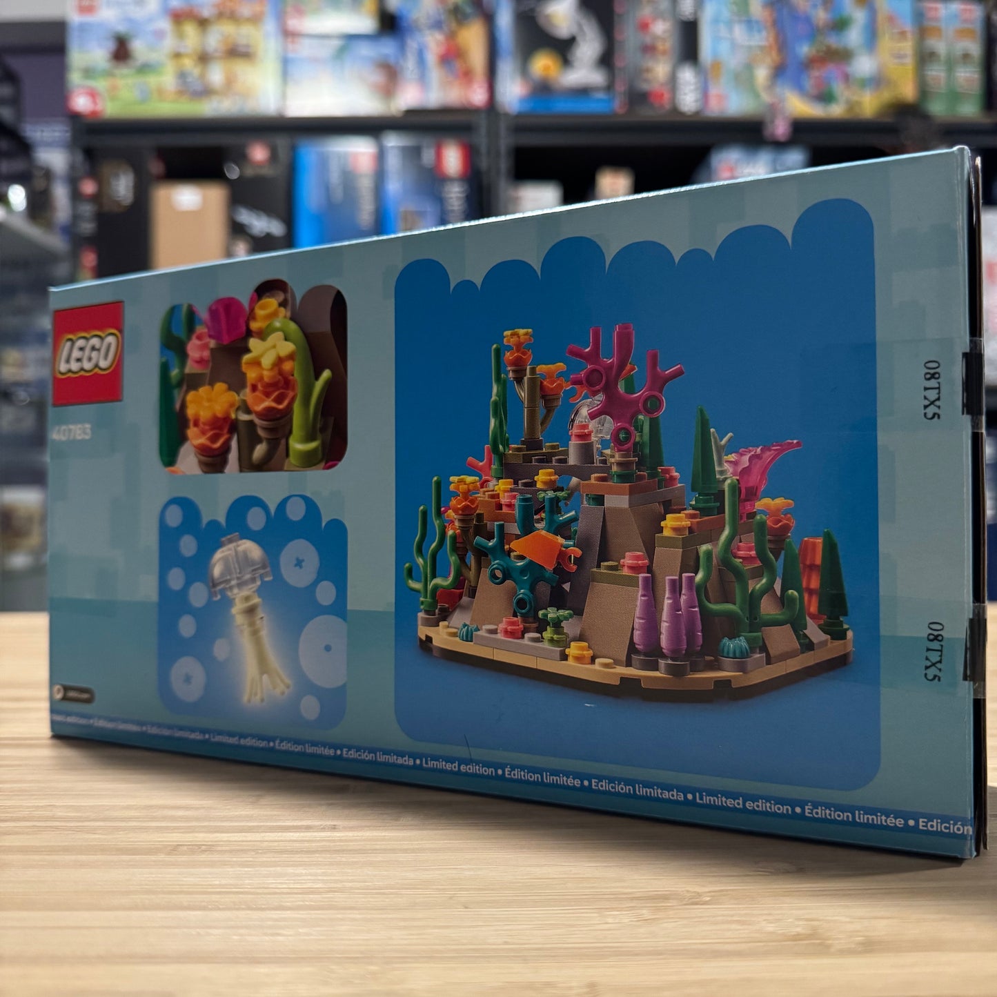 LEGO 40783 Coral Reef Diorama GWP Rare Nature Display Set