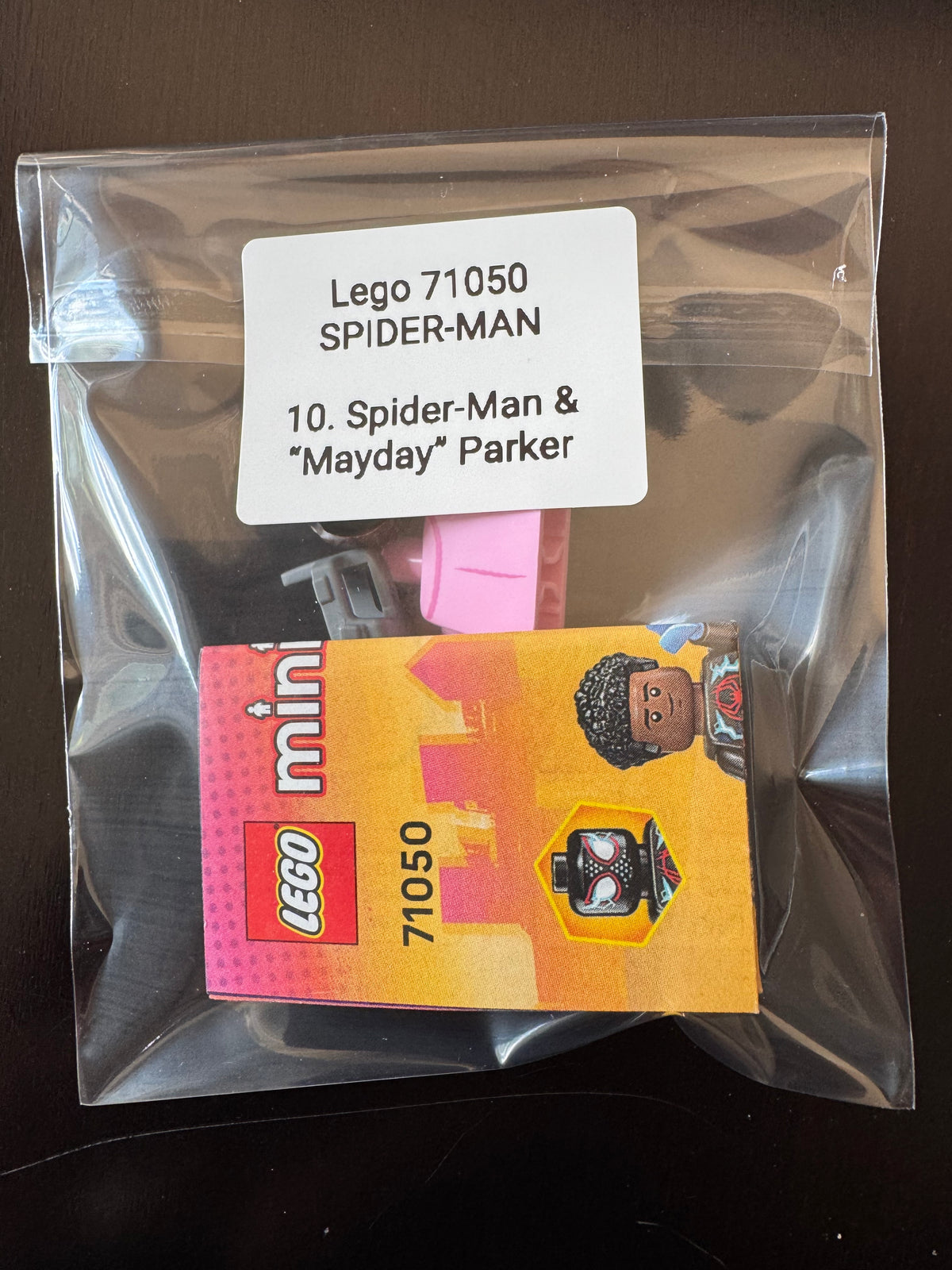 LEGO 71050 Spider-Man & Mayday Parker minifigure