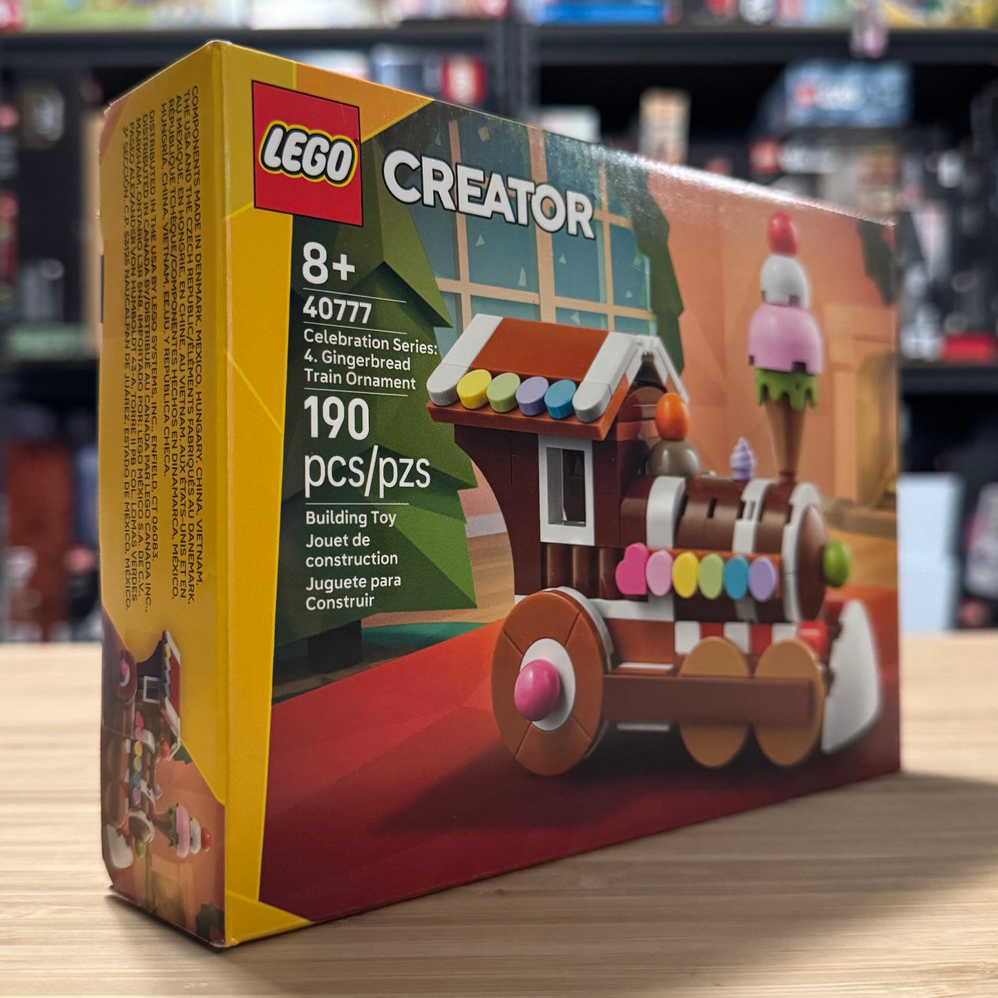 LEGO 40777 Gingerbread Train Ornament GWP BNIB Christmas Holiday Rare