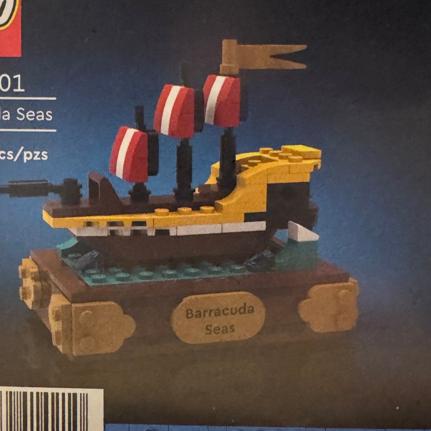 LEGO 6550801 Barracuda Seas 5009044 Insiders Exclusive Rare Set