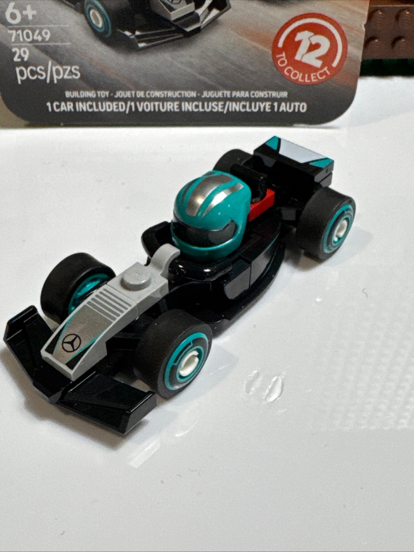Mercedes LEGO Formula F1 Collectible Race Car 71049