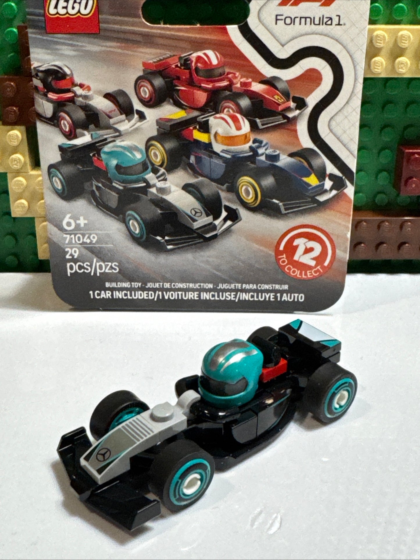 Mercedes LEGO Formula F1 Collectible Race Car 71049