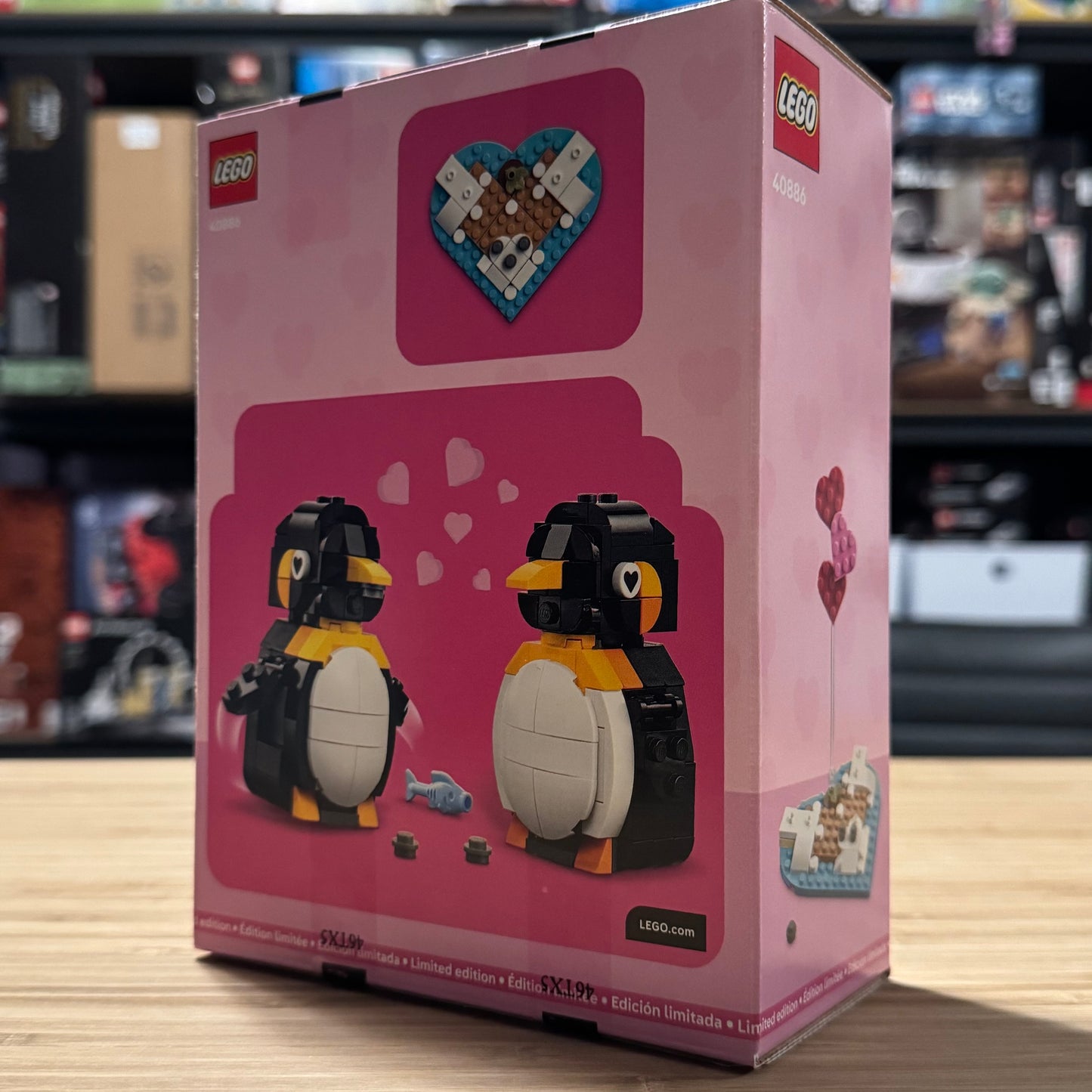 LEGO 40886 Penguins In Love GWP Valentine Rare Gift Display Set