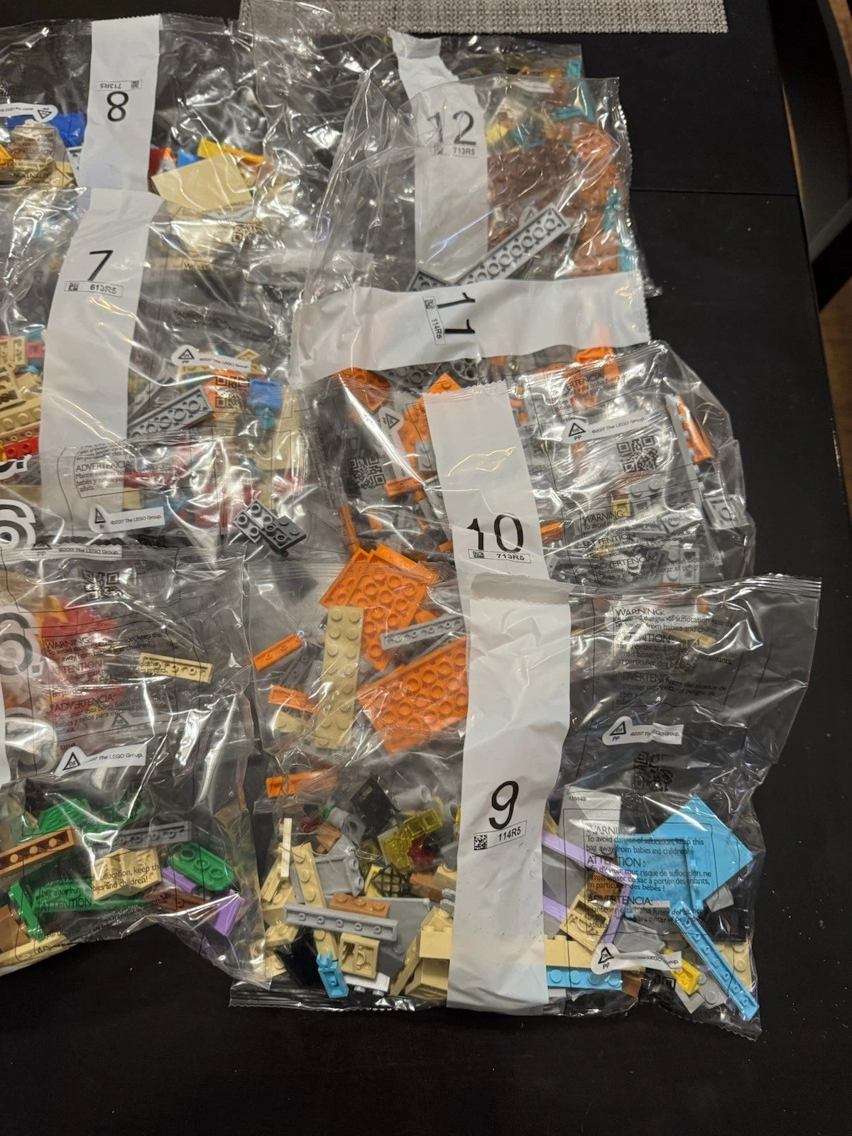 LEGO 10352 Krusty Burger Build Only numbered parts bags